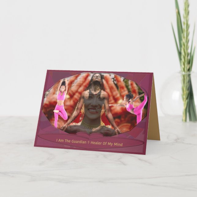 Cartão De Agradecimento Meditações Mentais Magníficas (Frente)