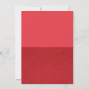 Cartão de Agradecimento Meia-Textura Vermelho – Pe