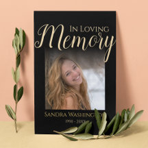 Memorial de Foto Personalizado