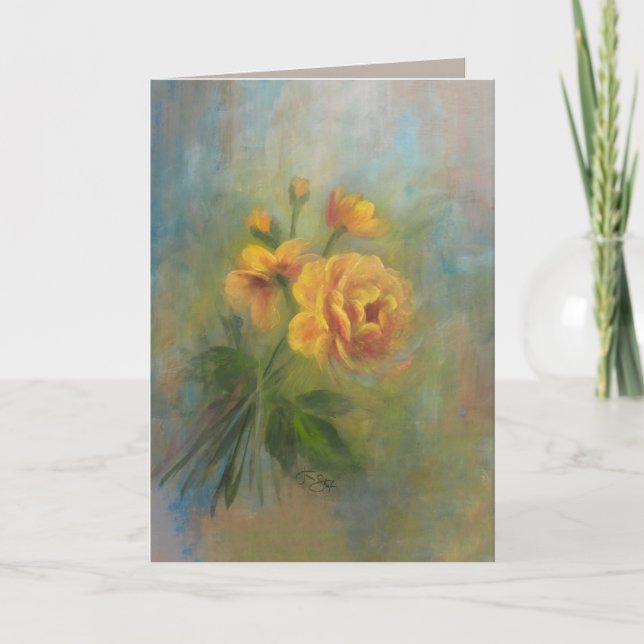 Cartão De Agradecimento Memórias do ouro (Frente)