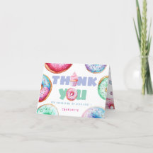 Mensagem Personalizada de Donut Fofo para Menina n