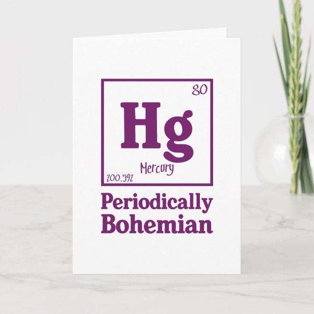 Cartão De Agradecimento Mercúrio (Frente)