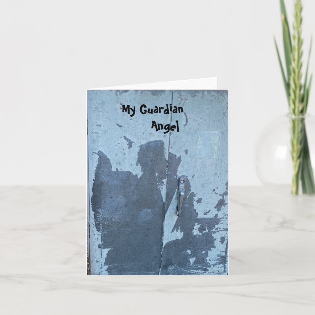Cartão De Agradecimento Meu 👼 do Guardian (Frente)