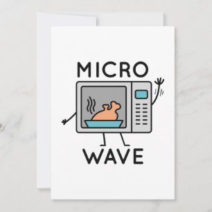 Cartão De Agradecimento Micro Wave