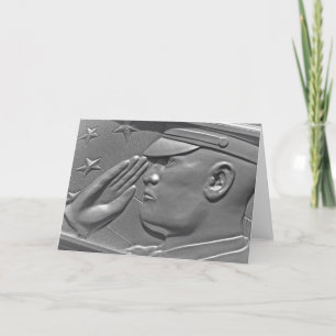 Cartão De Agradecimento Military Thank You Cards