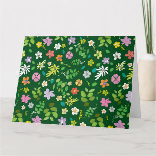 Cartão De Agradecimento Minha Design de Flor 4