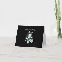Miniatura Engraçada Schnauzer Ow Pessoas Dog Gift