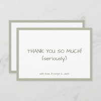 Mínimo de Escrita Manual Verde Dusty