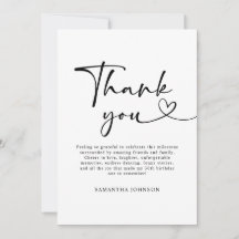 Modern Black and White Hello 30th Birthday