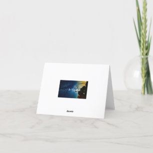 Cartão De Agradecimento Moinhos de vento e estrelas