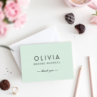 Monograma Personalizado Preto e Verde da Casa Eleg