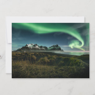 Cartão De Agradecimento Montanhas   Vestrahorn Mountain, Islândia