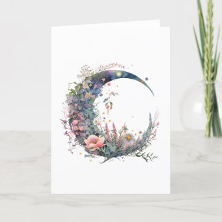 Cartão De Agradecimento Moon Crescente #2