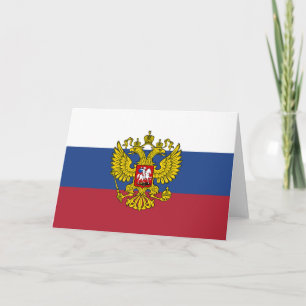 Cartão De Agradecimento Mostre suas cores - Rússia