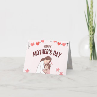 Cartão De Agradecimento Mother’s Day Card