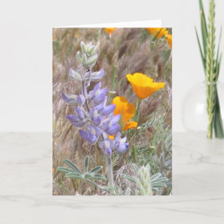 Cartão De Agradecimento Mother's Day Wildflowers Card