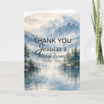 Mountain Adventure Boho Lake Bridal shower