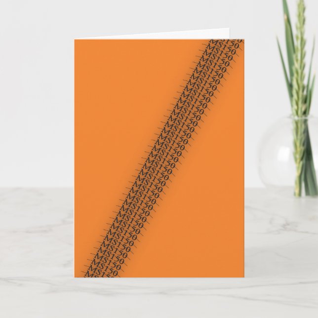 Cartão De Agradecimento MS Bike 150 Thank You (Frente)