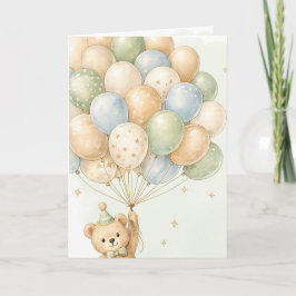 Cartão de Agradecimento Muito Especial Beary