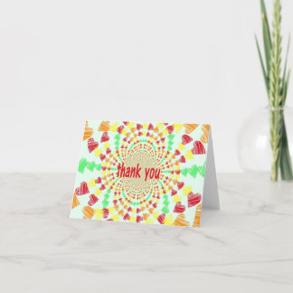 Cartão De Agradecimento Muito obrigado