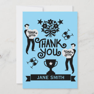 Cartão De Agradecimento Muito Obrigado