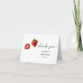 Cartão De Agradecimento Muito Obrigado, Chá de fraldas.