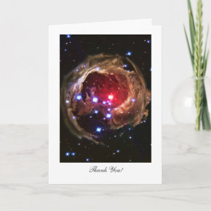 Cartão De Agradecimento Muito Obrigado - Red Supergiant Star Monocerotis