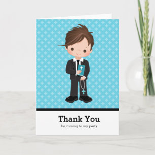 Cartão De Agradecimento Muito obrigado, Santa Comunhão