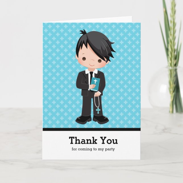 Cartão De Agradecimento Muito obrigado, Santa Comunhão (Frente)