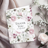 Mulher Rosa Floral Agradeço