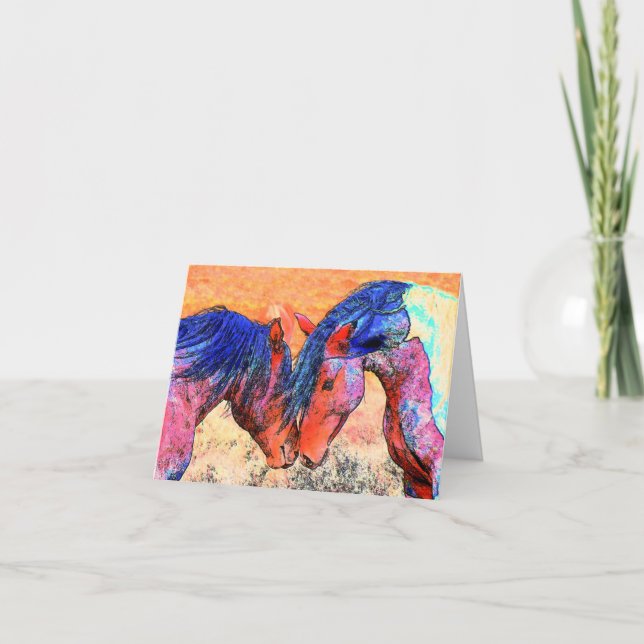 Cartão De Agradecimento Mustangs (Frente)