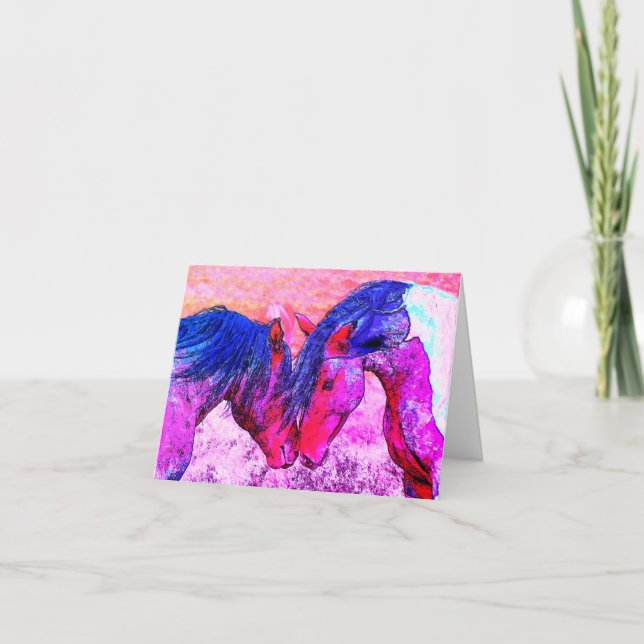 Cartão De Agradecimento Mustangs (Frente)