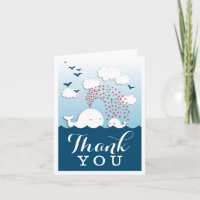 Na moda de Baleias Brancas Bonitas Obrigado Nota