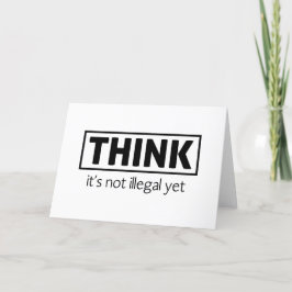 Cartão De Agradecimento Não é ilegal