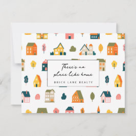 Cartão De Agradecimento Não há lugar como a terra