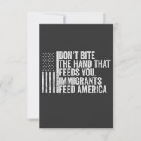 Não morda a mão que te alimenta americano