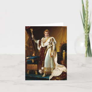 Cartão De Agradecimento Napoleão I, Imperador do Francês por F. Gerard