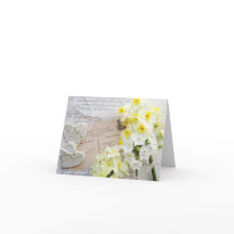 narciso, corações com guião, obrigado nota