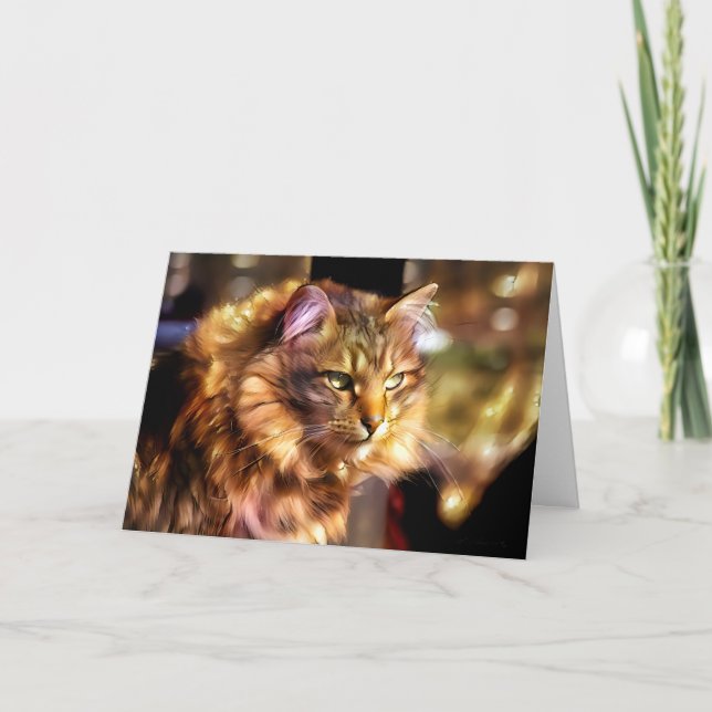 Cartão De Agradecimento Nari e o Sol Ouro (Frente)