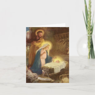 Cartão De Agradecimento Natais vintages Obrigado