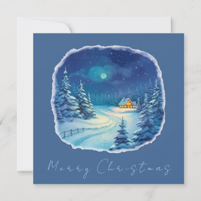 Cartão De Agradecimento Natal (Frente)