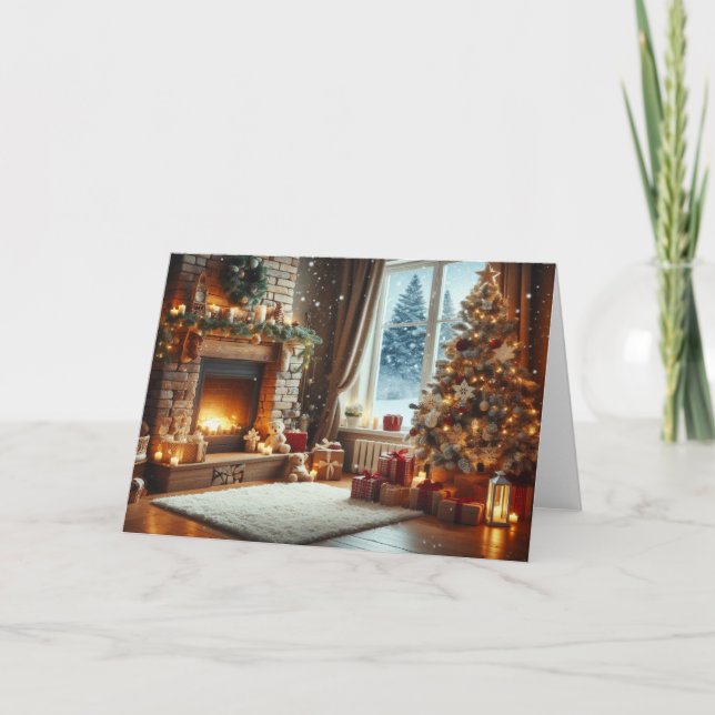 Cartão De Agradecimento Natal (Frente)