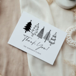 Cartão De Agradecimento Natal