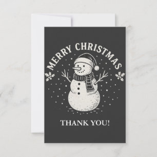 Cartão De Agradecimento Natal