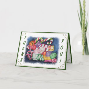 CARTÃO DE AGRADECIMENTO NATAL CANDDY OBRIGADO