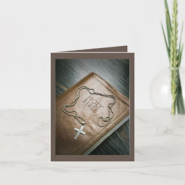 Cartão De Agradecimento Natal espiritual