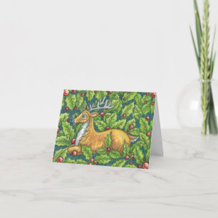 Cartão De Agradecimento Natal Vintage Obrigado