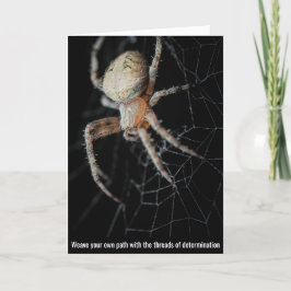 Cartão De Agradecimento Nature's Master Weaver