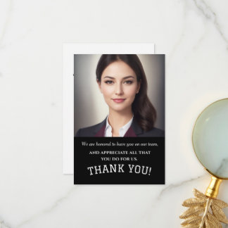 Cartão De Agradecimento Negócios Obrigado, Empresa Obrigado
