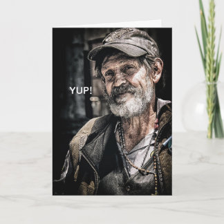 CARTÃO DE AGRADECIMENTO NO DOUBT - BELATED BIRTHDAY CARD